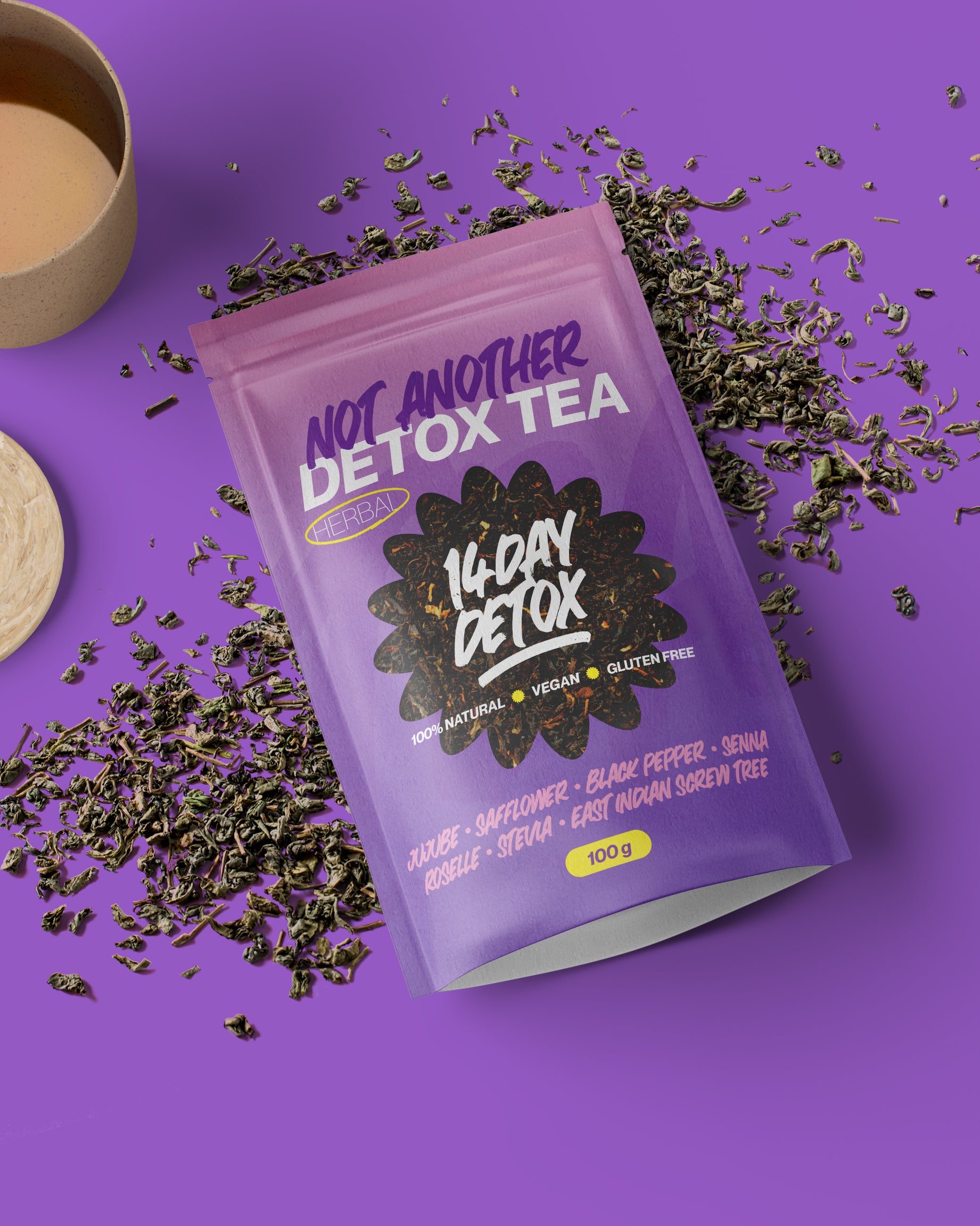 14 Day Herbal Detox Tea + FREE SHIPPING OVER $80