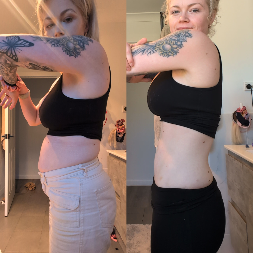 Before and after, Customer result